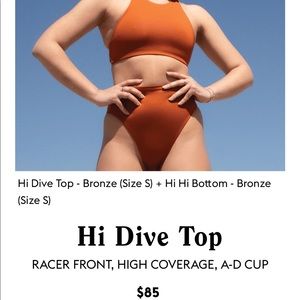 Left On Friday Hi Dive Swim Top